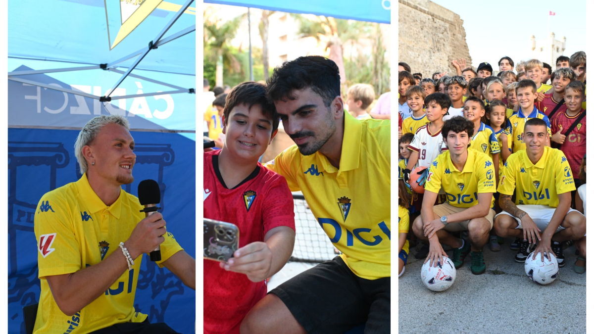 El Cádiz presenta a sus nuevos fichajes en una curiosa iniciativa