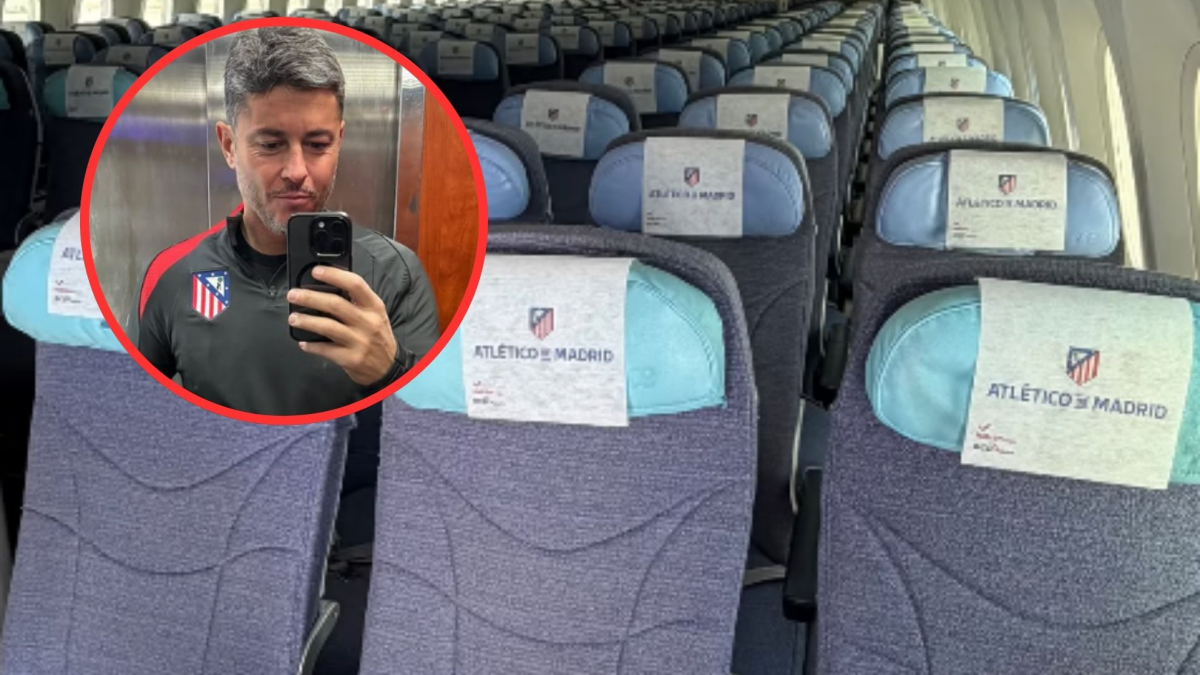 El piloto de avión que lleva al Atlético a la gira por Corea es aficionado del equipo rojiblanco y lo ha compartido todo en sus redes sociales