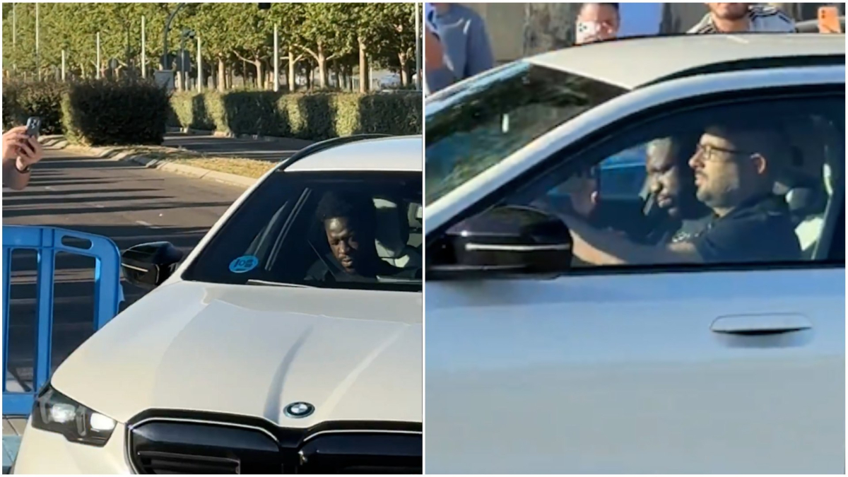 Vini aterriza en Valdebebas con su agente