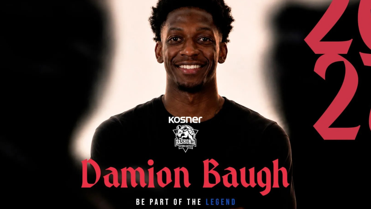 Giocatore statunitense Damion Baugh arriva a Kosner Baskonia dopo esperienza NBA e G League