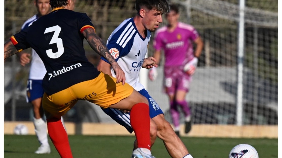 El Andorra se impone al Zaragoza con un gol de Sidibé
