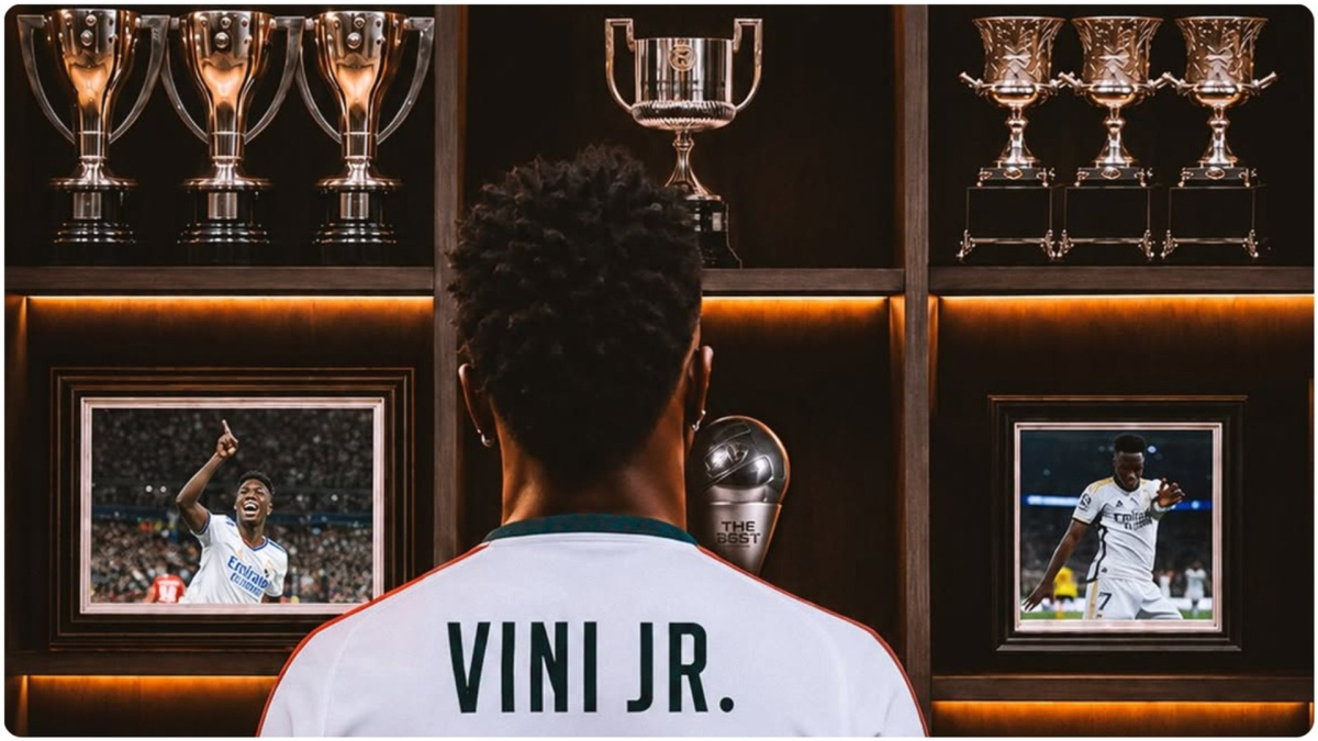 Vinicius Jr. renueva con el Real Madrid hasta 2032