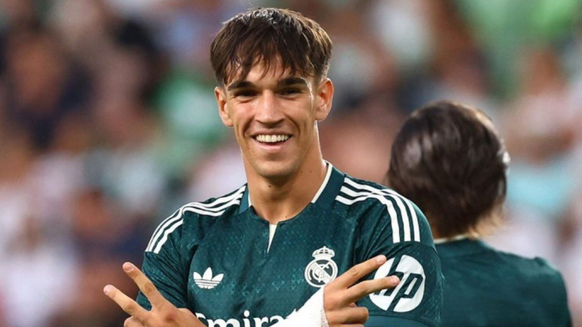 Espí anota su primer gol con el Real Madrid gracias a una jugada de fantasía