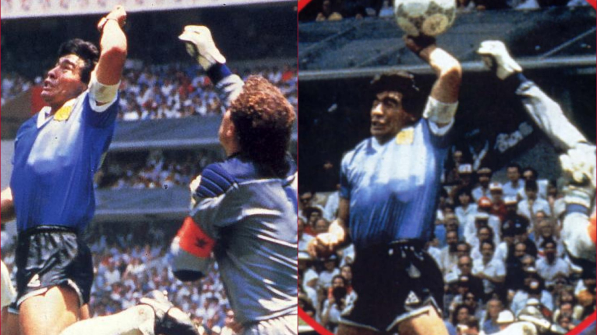Sale a subasta el histórico balón de la 'mano de Dios' con valor estimado de 10 millones de dólares