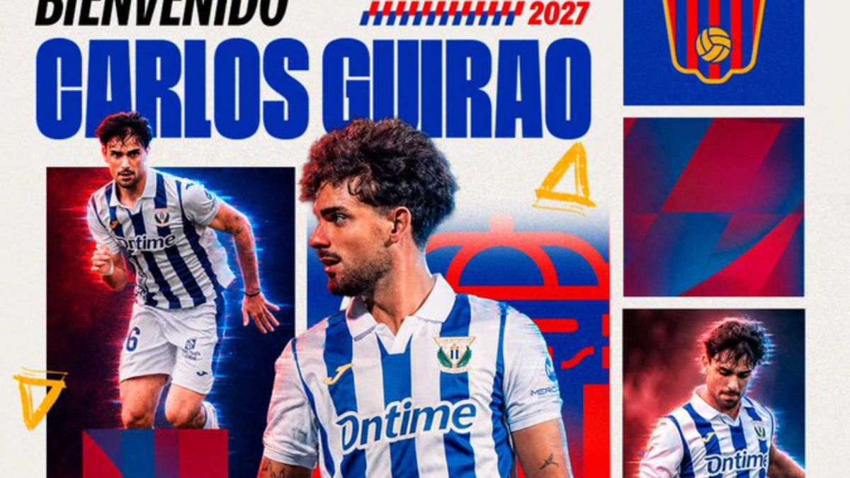 El Leganés cede a Carlos Guirao al Eldense para la temporada 2026/27