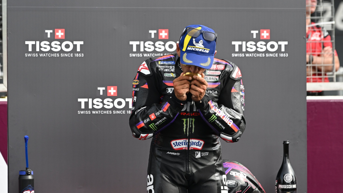 Jorge Martín dopo la vittoria al GP Gran Bretagna, parla delle difficoltà con la gomma e della sua leadership