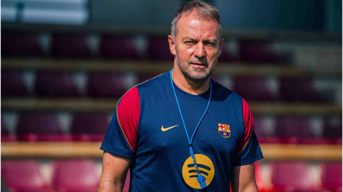 Flick valora la participación del Barcelona en la Friuli Venezia Giulia Cup y el estado del mercado
