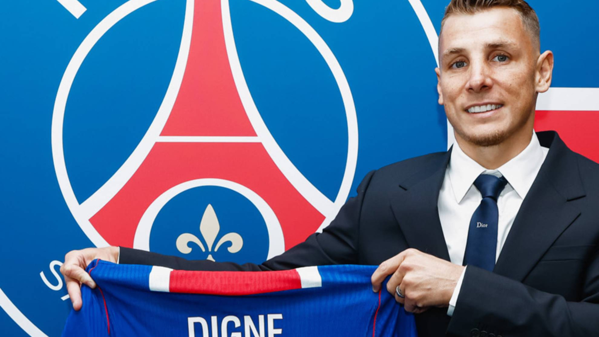 Luis Enrique incorpora a Lucas Digne como segundo refuerzo para el PSG