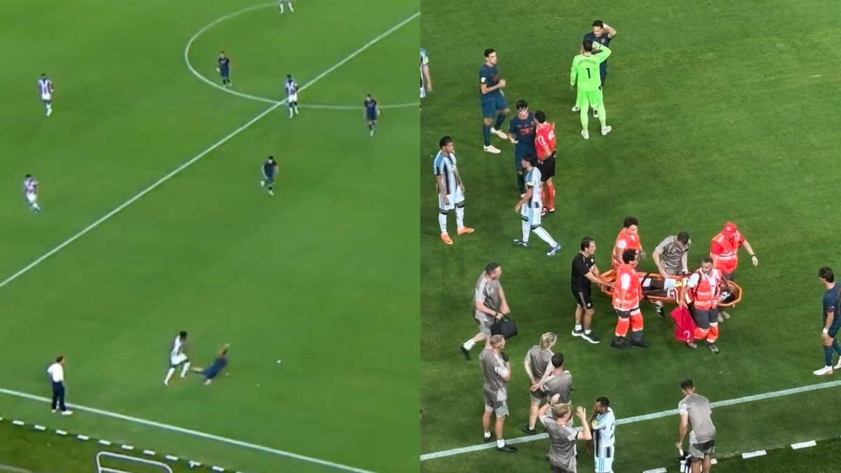 La salvaje entrada de Gayà a Elanga en un amistoso de pretemporada