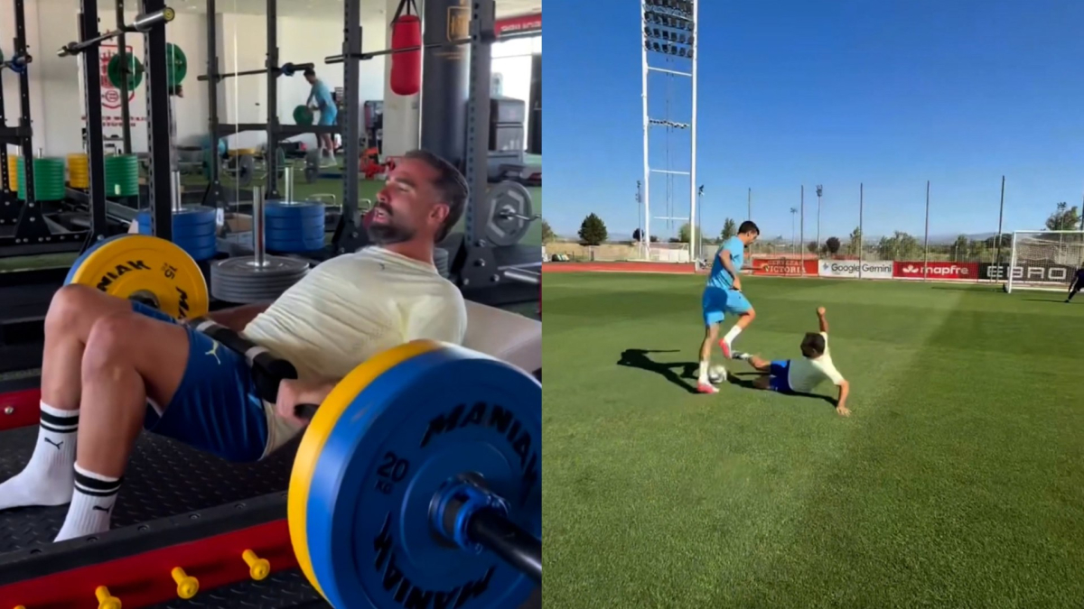 Carvajal e Joselu si allenano a Las Rozas in attesa di decidere il loro futuro