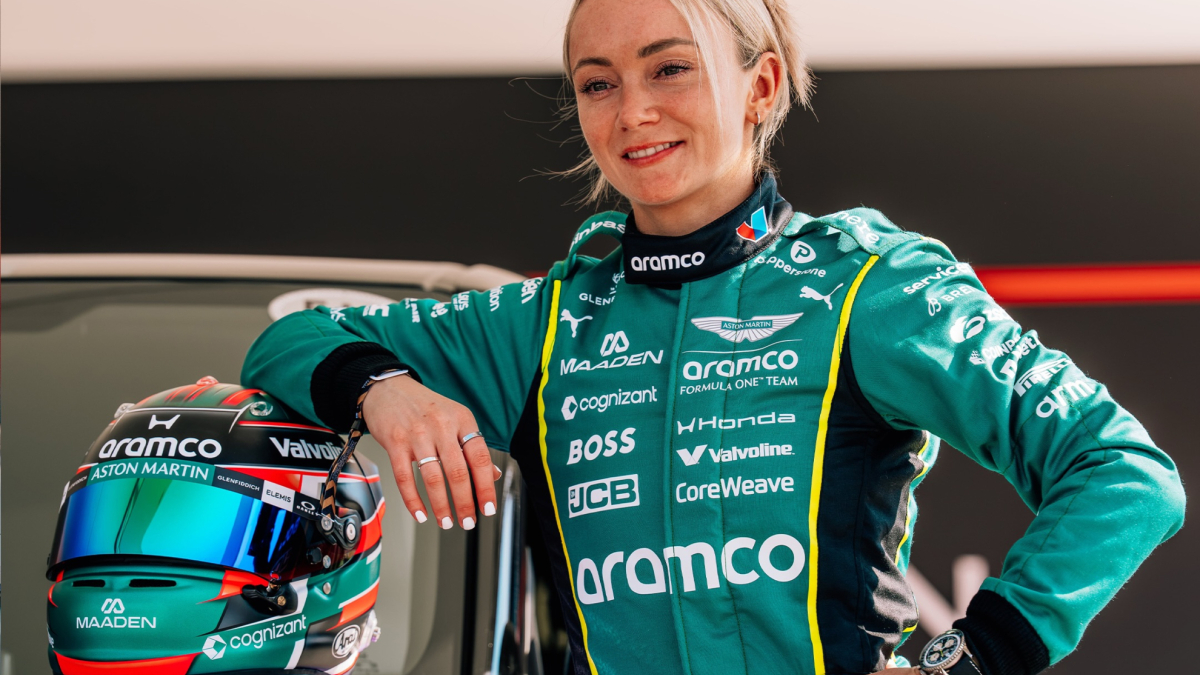 Jessica Hawkins, pilota britannica e embajadora di Aston Martin, parla del futuro delle donne in Formula 1