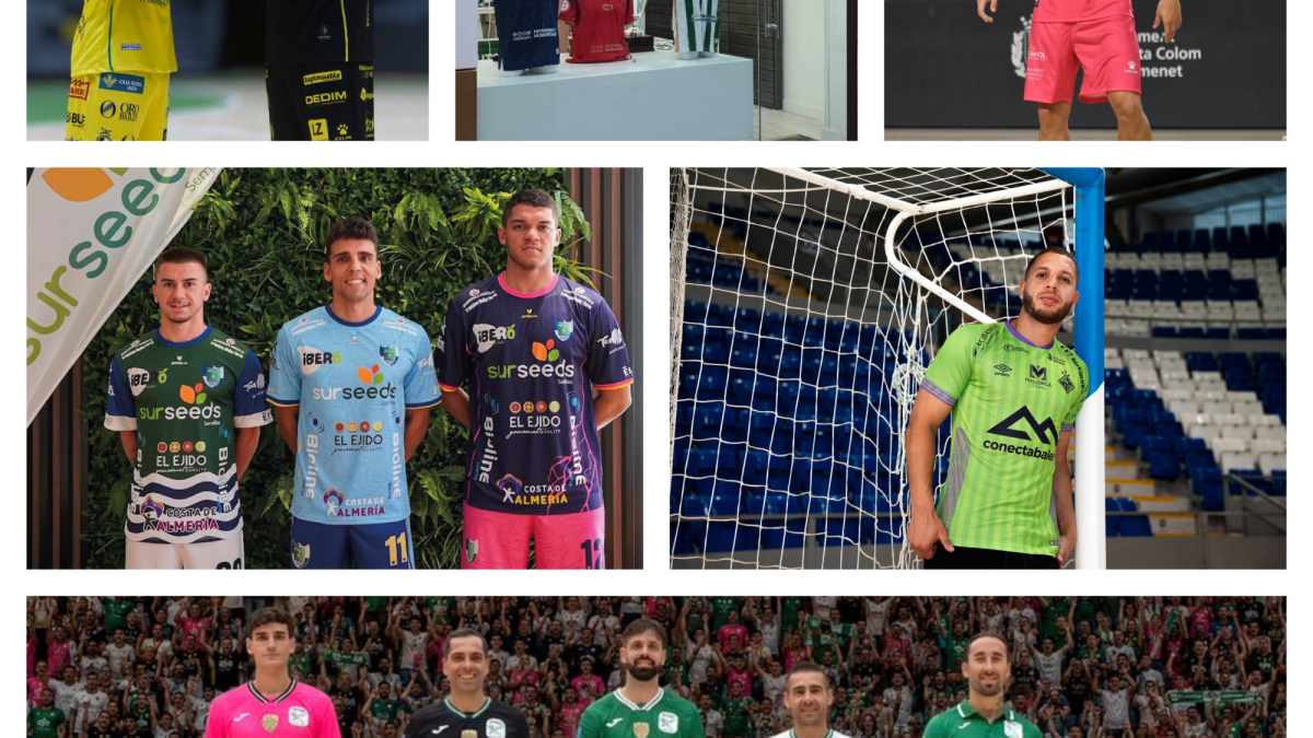 La Liga Prime Futsal se renueva con nuevas equipaciones