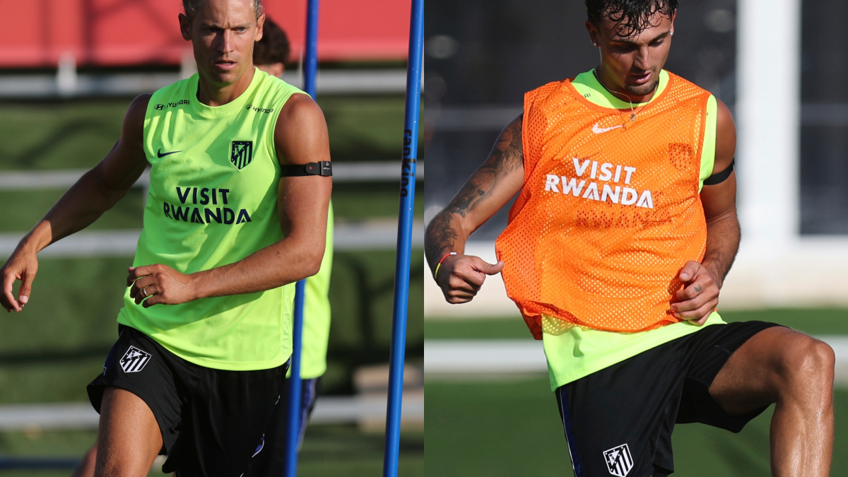 El Atlético recibe los refuerzos de los mundialistas