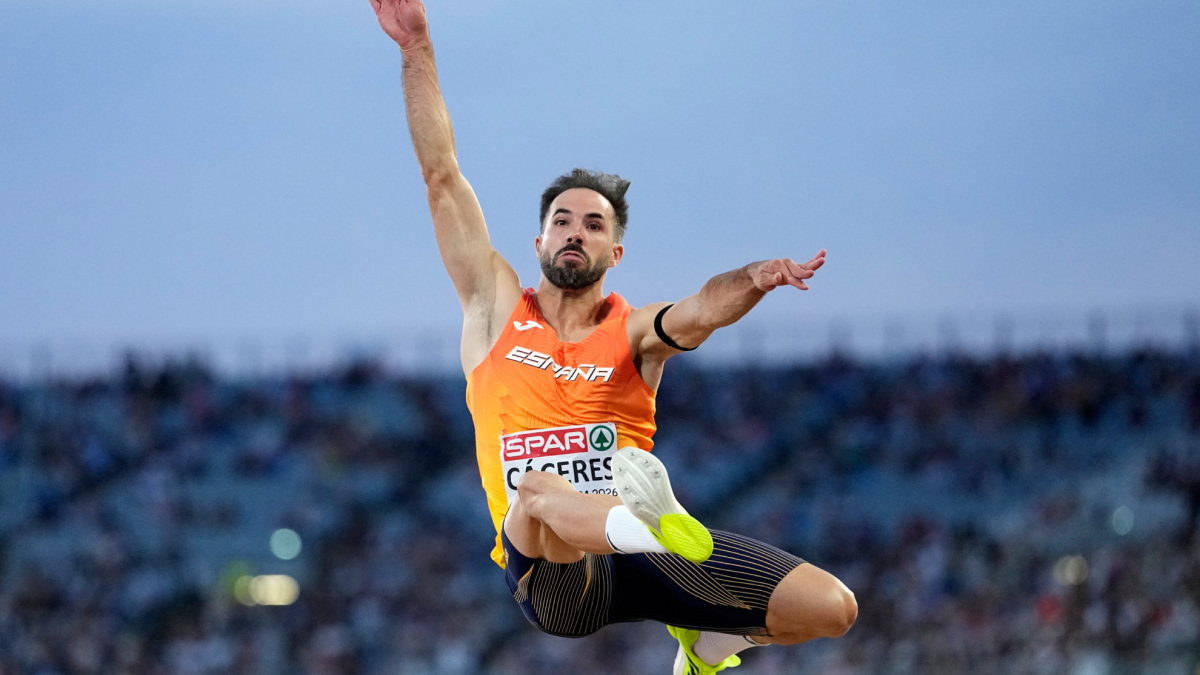 Eusebio Cáceres salta in finale al Europeo di Atletismo, si ferma settimo
