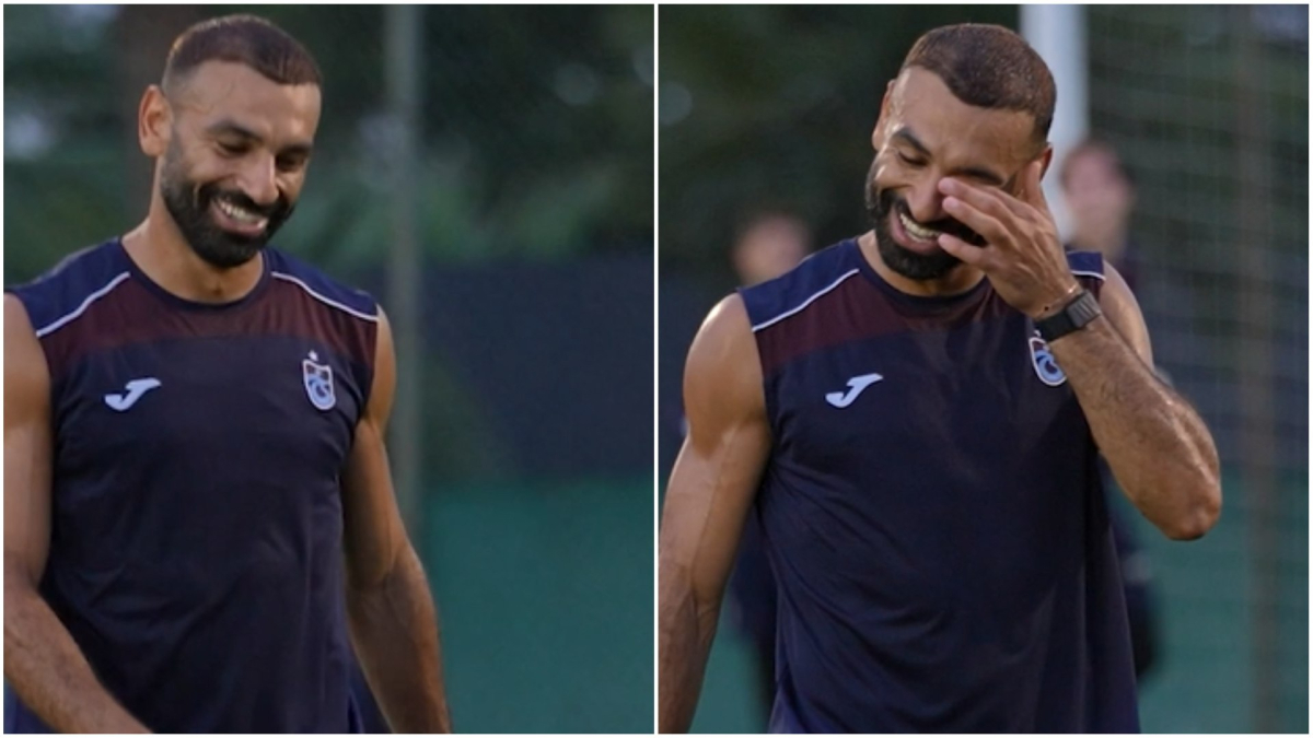 Mohamed Salah muestra su calidad en los entrenamientos con el Trabzonspor