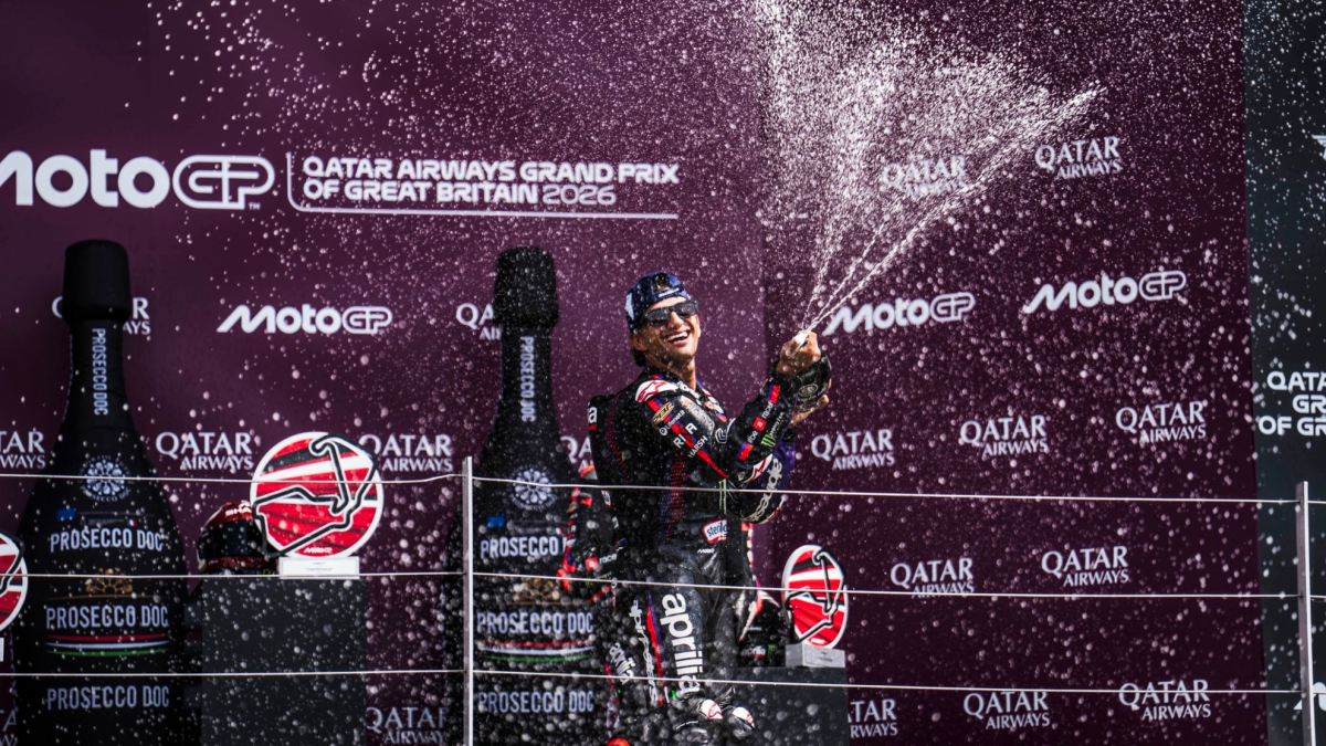 Jorge Martín in posizione di podio durante il Gran Premio di Gran Bretagna, parla del suo passaggio a Yamaha e del suo percorso nel MotoGP