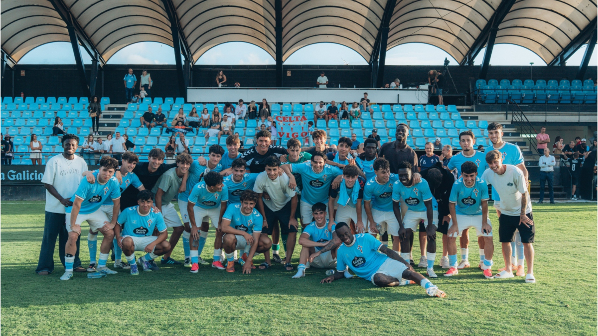 El Celta Fortuna se prepara para su debut en Segunda división con varios futbolistas de experiencia