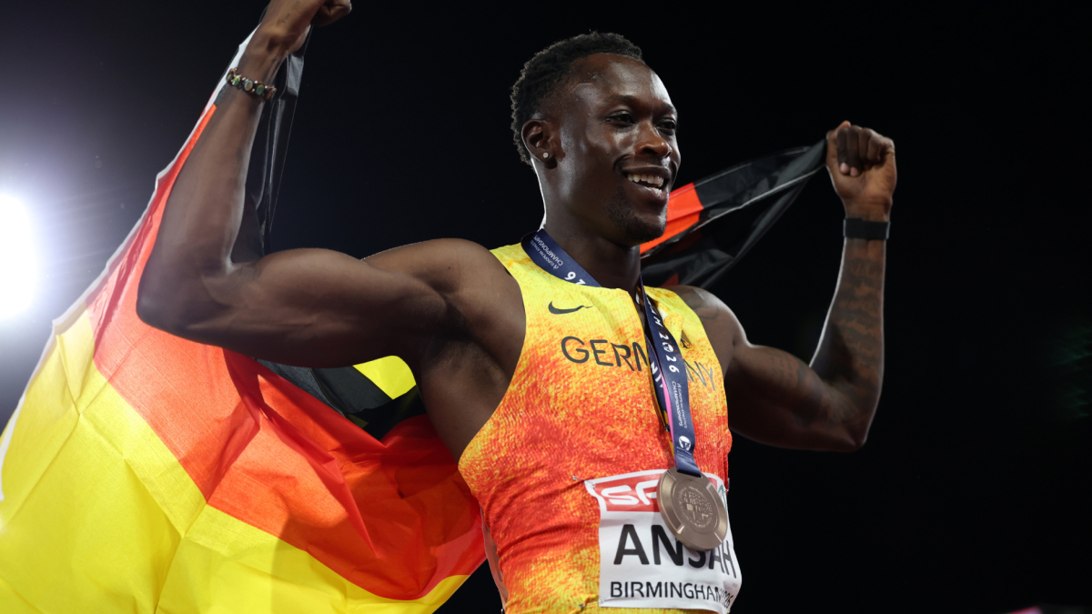 Owen Ansah celebra il bronzo europeo in 100 metri, ma è in attesa di una sancione per rifiuto a controllo antidopaggio