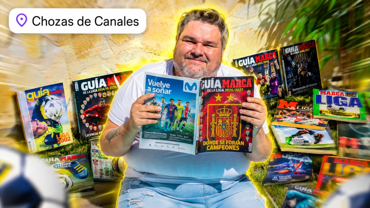 El mayor coleccionista de 'Guías Marca' comparte su pasión