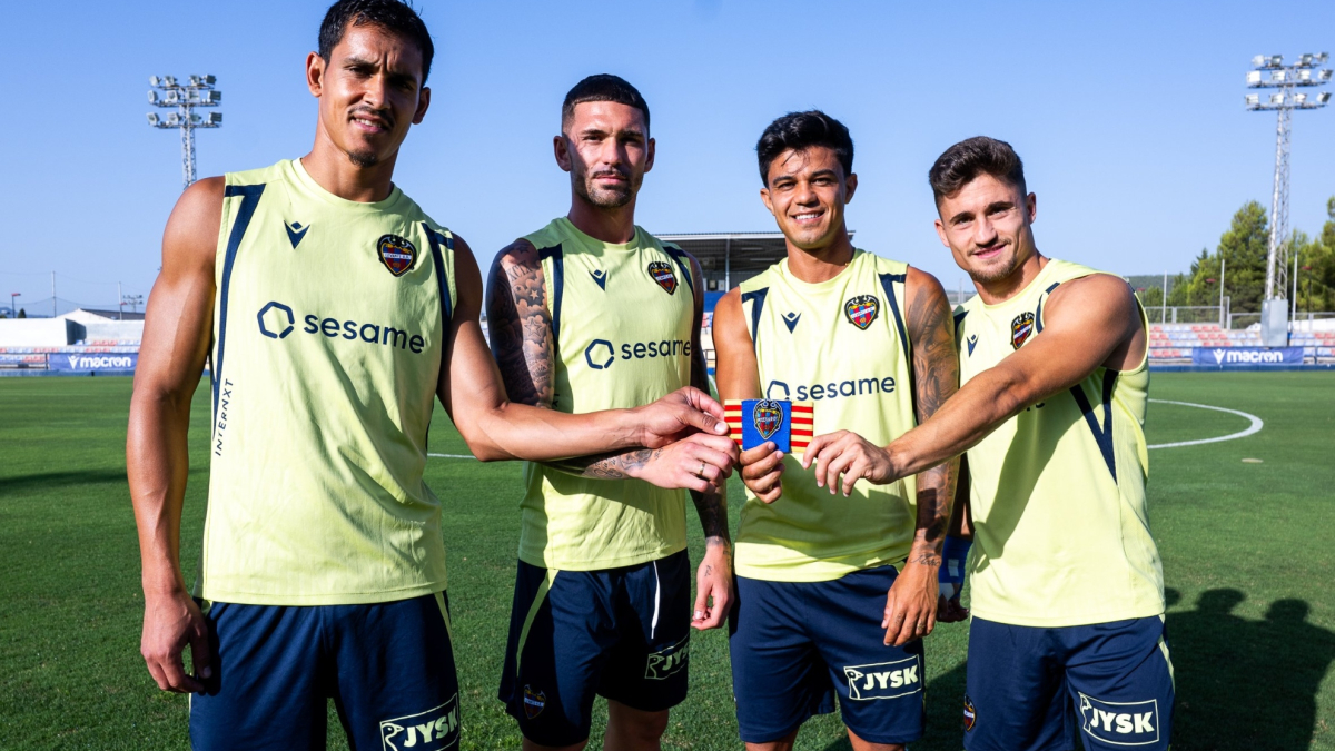 Roger Brugué, Dela, Iván Romero y Aïssa Mandi portarán el brazalete de capitán
