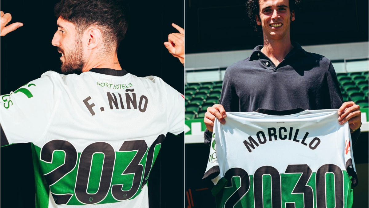 Fer Niño y Javi Morcillo se unen al Elche con la oportunidad de jugar en Primera