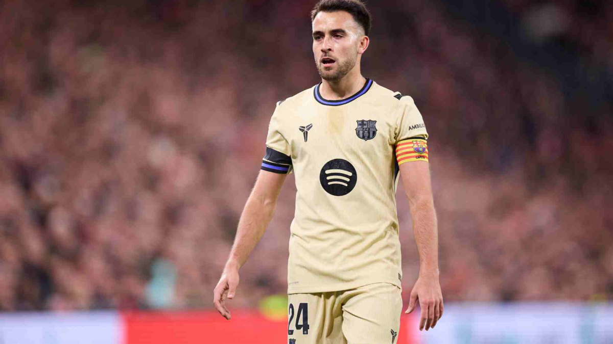 Eric García, giocatore del Barça, potrebbe diventare capitano dopo l'addio di Araujo e Ter Stegen