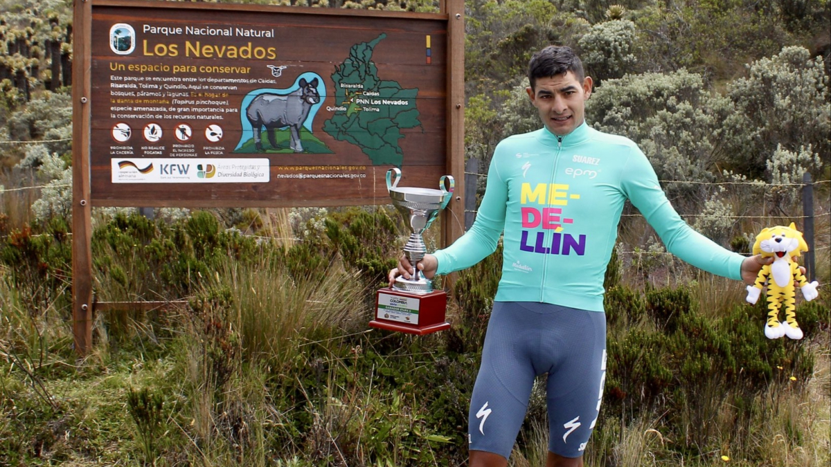 Ciclista Camargo vince tappa dura in Colombia, terremoti, ciclismo, Vuelta a Colombia 2026