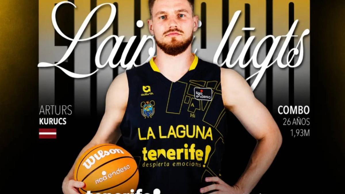 Artur Kurucs refuerza el perímetro de La Laguna Tenerife