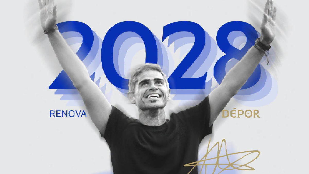 El Deportivo renueva a Hidalgo hasta 2028