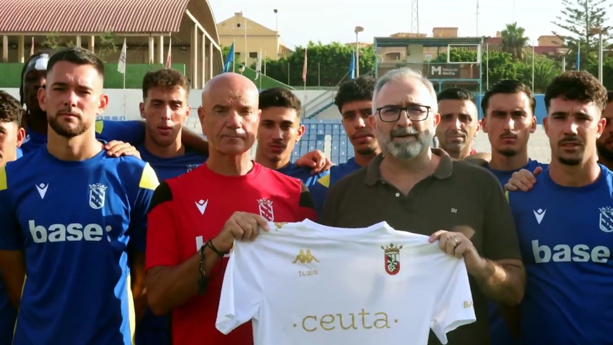 La UD Melilla expresa su apoyo a Ceuta en momentos complicados