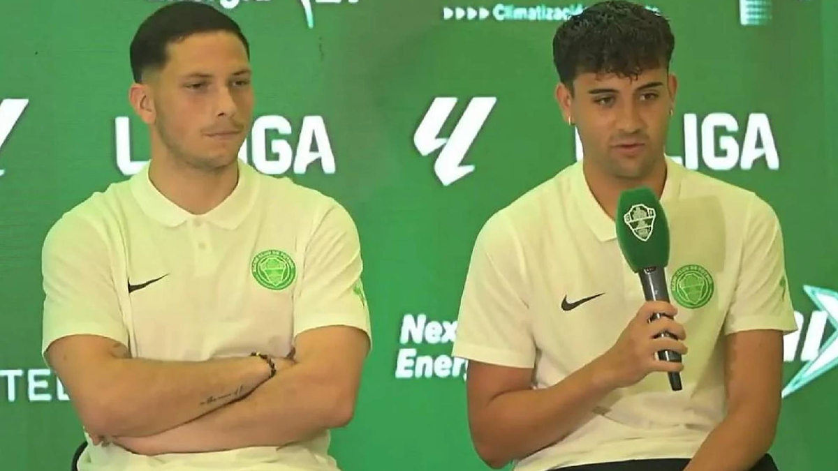 Osorio y Buonanotte se unen al Elche con la convicción de contribuir al 'proyecto' del equipo
