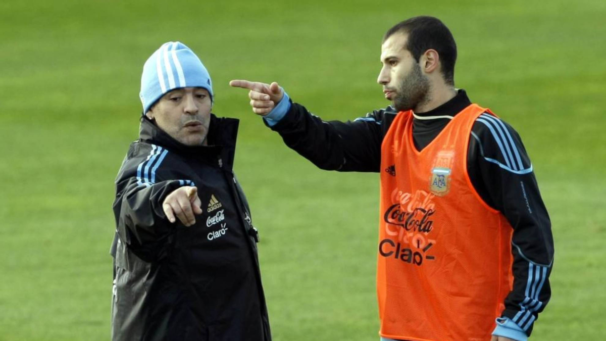 Jonás Gutiérrez recuerda anécdotas con Maradona y Messi