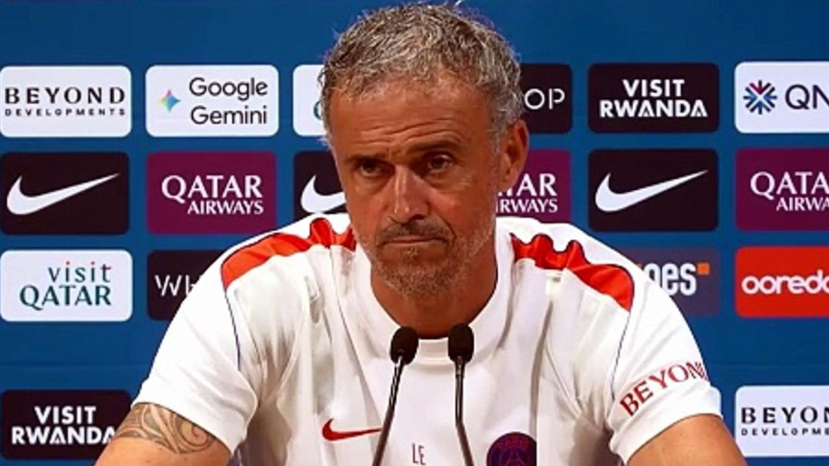 Luis Enrique evita di rivelare le rotazioni del PSG con un commento ironico