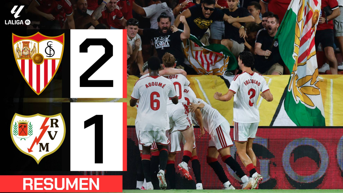 Sevilla 2-1 Rayo Vallecano | Resumen LaLiga