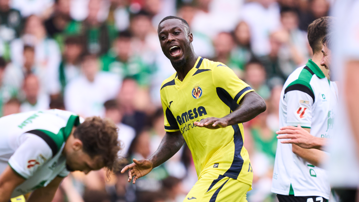 Gol de Nicolas Pépé (2-2) en el Racing Santander 2-2 Villarreal