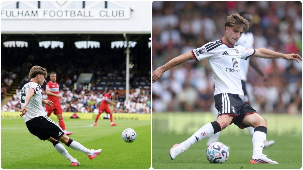 Palacios gioca contro il Stuttgart durante la pretemporada del Fulham, suscitando entusiasmo tra i tifosi