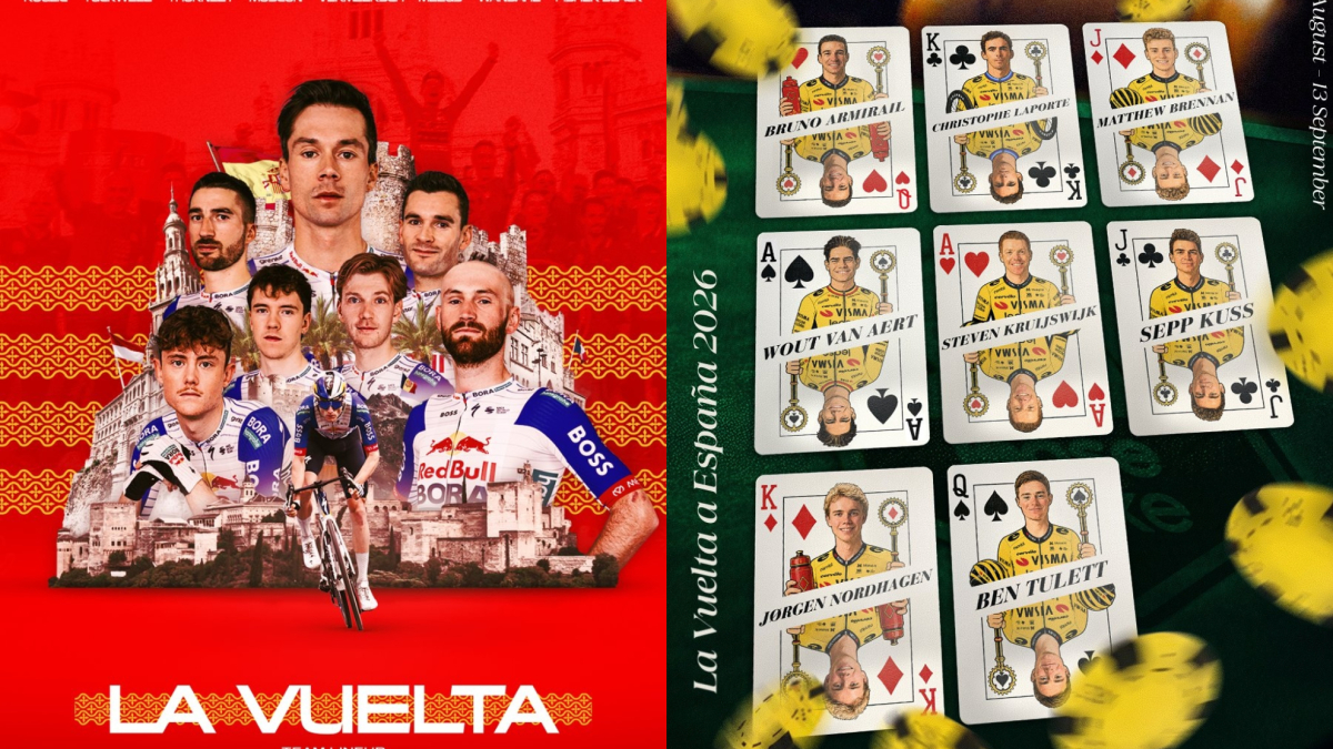 Roglic y Van Aert se apuntan a LaVuelta