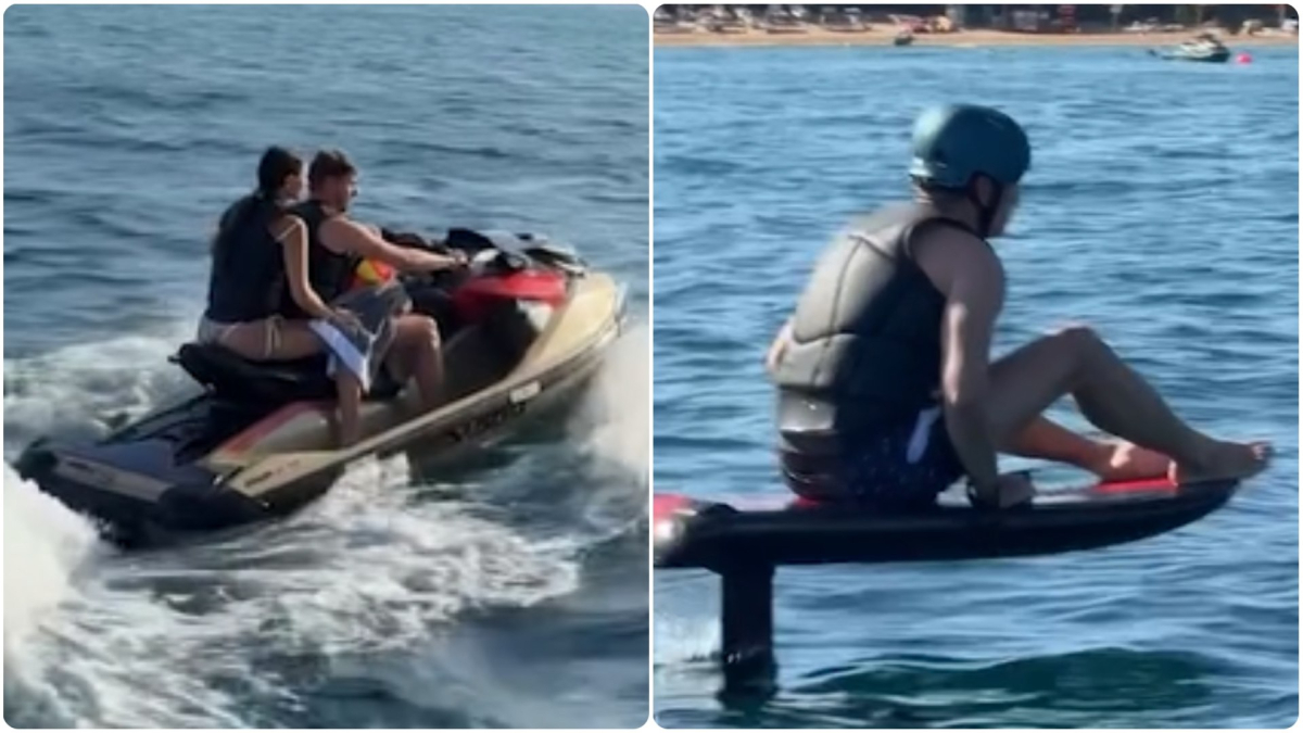 La velocidad persigue a Max Verstappen en sus vacaciones en familia