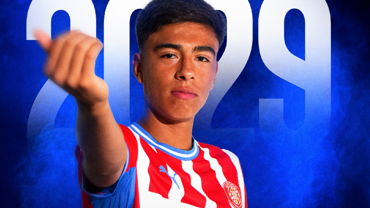 El Girona renueva a Holmes Junior, una de sus perlas