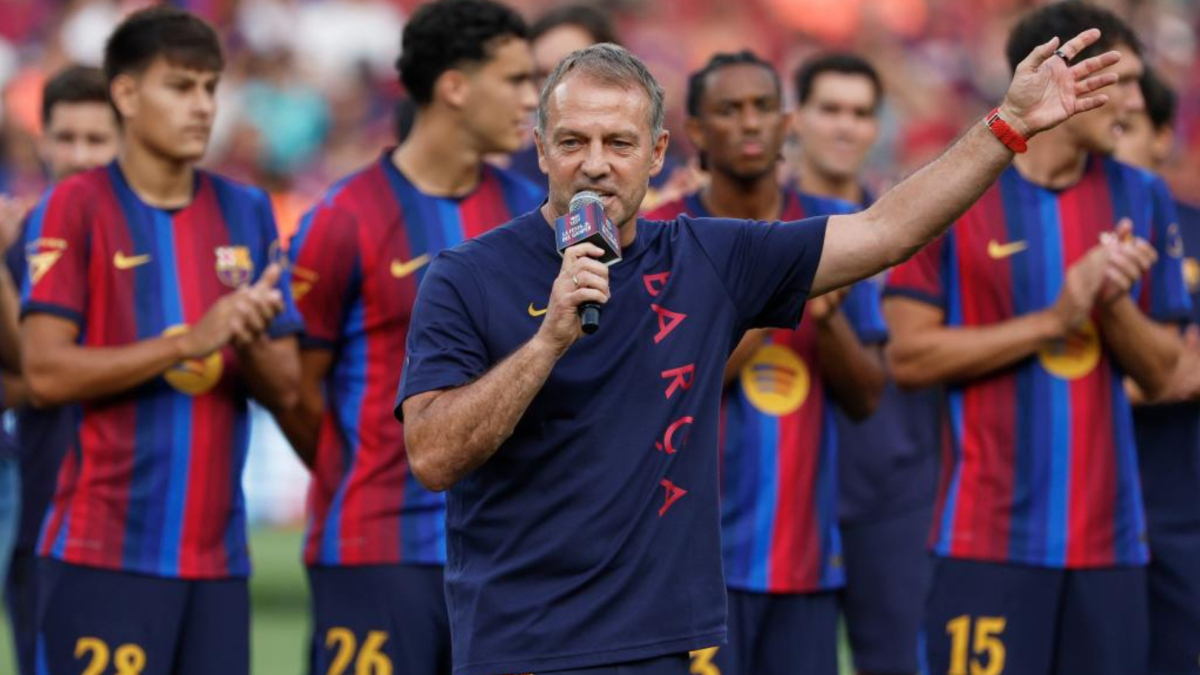 Flick: "Esta temporada tenemos un equipo increíble"
