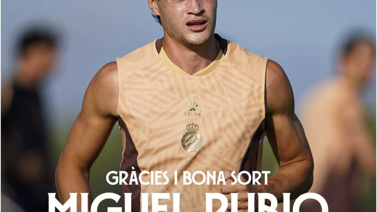 El Espanyol traspasa al defensa Miguel Rubio al Valladolid