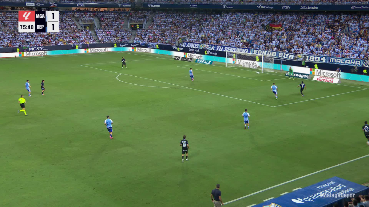  Málaga 1-1 Deportivo | Resumen LaLiga 