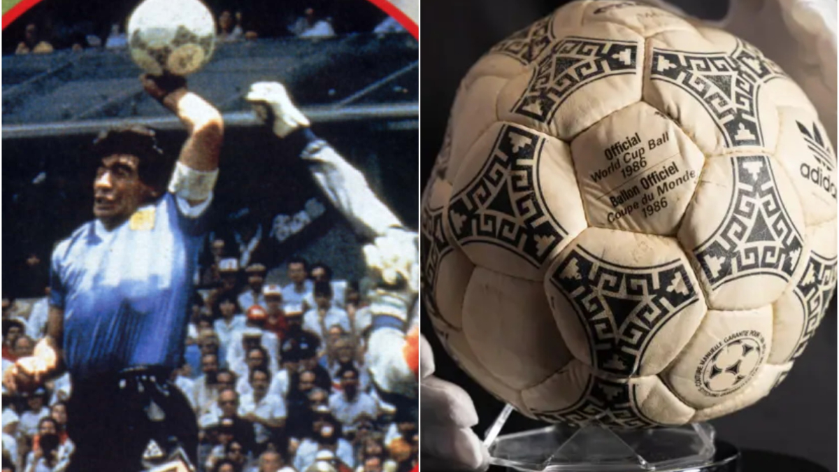 Locura por el balón de la ‘mano de Dios’: ¡vendido por 3 millones de euros!