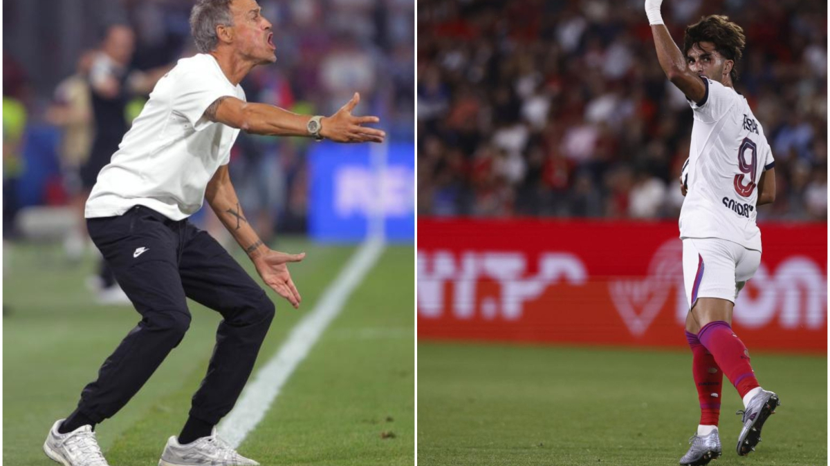  Luis Enrique se rinde a Ferran: "Jugó bastante bien, ¿verdad?" 