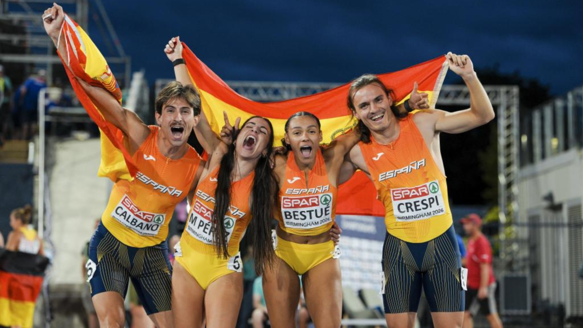  España competirá con el relevo 4x100 mixto en el Ultimate pero renuncia al 4x400 