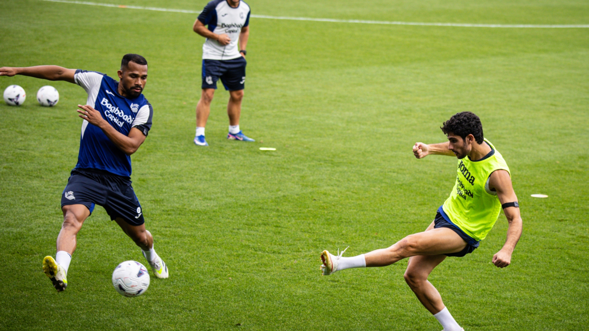 Barrenetxea no entrena a dos días del Bernabéu, pero Gorrotxategi y Guedes sí