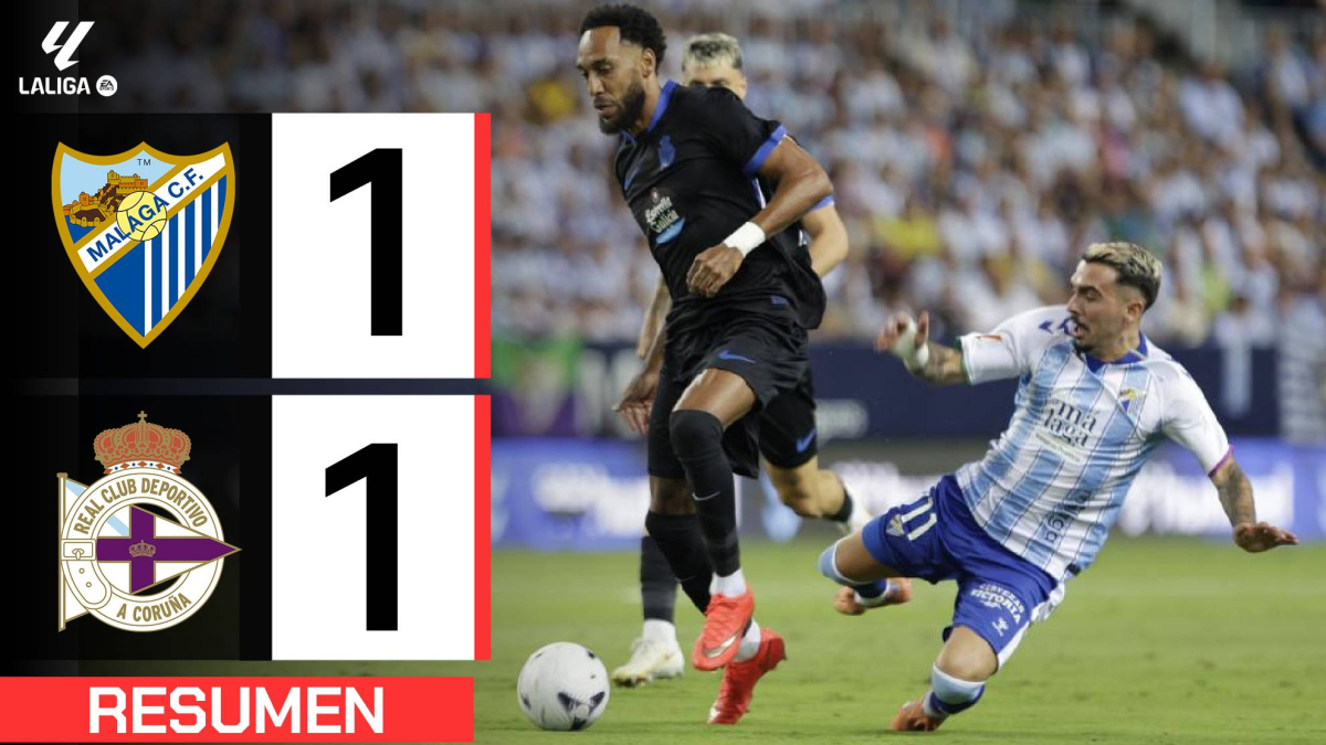 Málaga 1-1 Deportivo | Resumen LaLiga