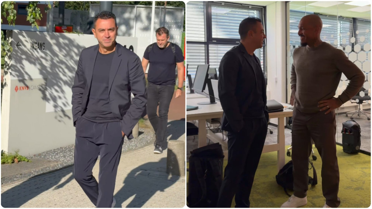  Xavi Hernández, 'día 1' como seleccionador de Países Bajos 