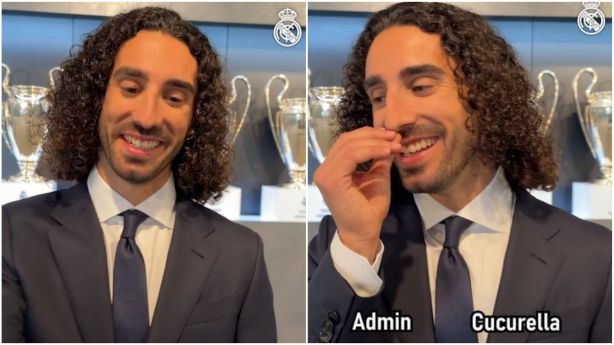  ¡Tres, dos, uno! La dinámica con Marc Cucurella tras su presentación con el Real Madrid 