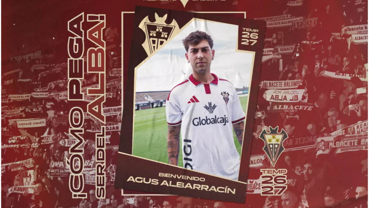 Agustín Albarracín llega cedido al Alba